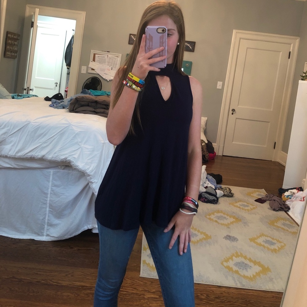Navy Tanktop